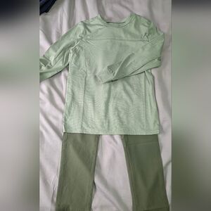 Okie Dokie Light Green Two-Piece Set